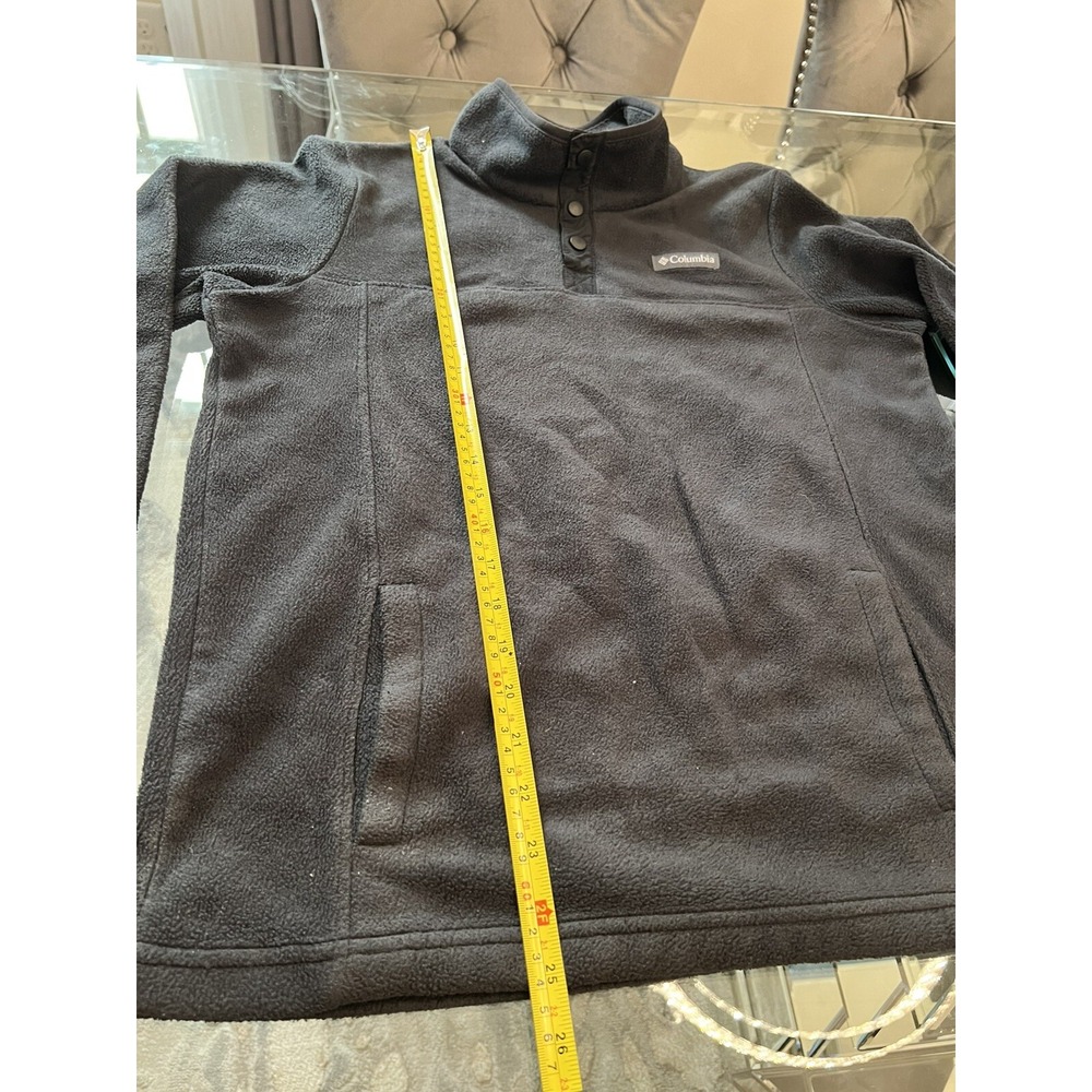 Columbia Jacket Youth XL Black Full Zip Fleece Comfort - Picture 6 of 12